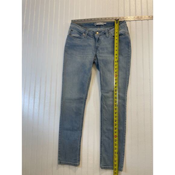 LEVI’S BOLD CURVE LOW RISE SKINNY Jeans Light Blue Sz. 15 W32x L32 - Women’s - Picture 4 of 10